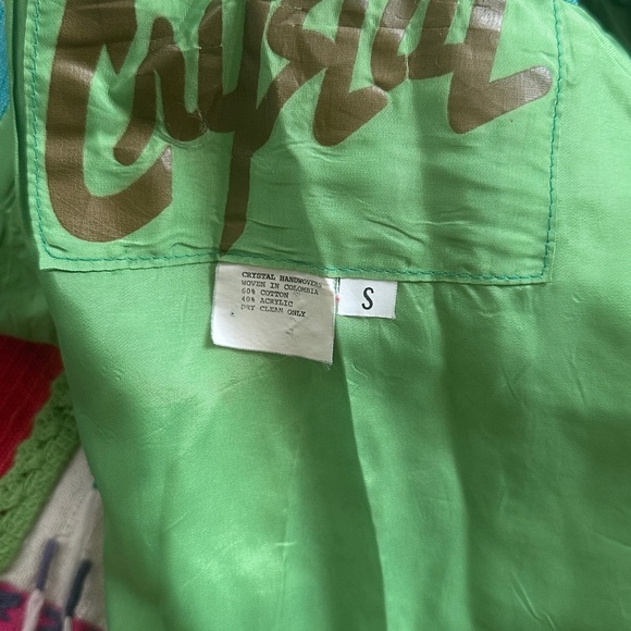 Crystal Vintage Colorful Patchwork Blazer - Picture 4 of 4